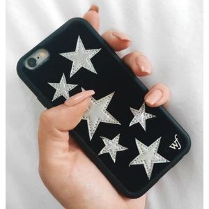 Silver star wildflower case